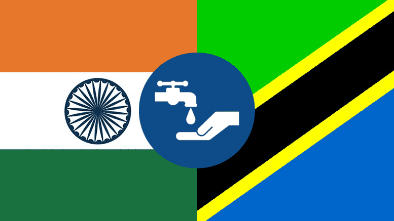 india tanzania water supply