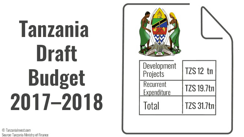 tanzania draft budget 2017-2018
