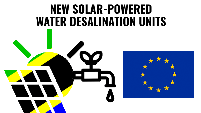 Tanzania solar-powered water desalination units