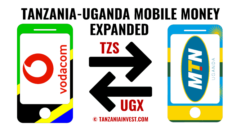Tanzania-Uganda mobile money transfer MTN-Vodacom