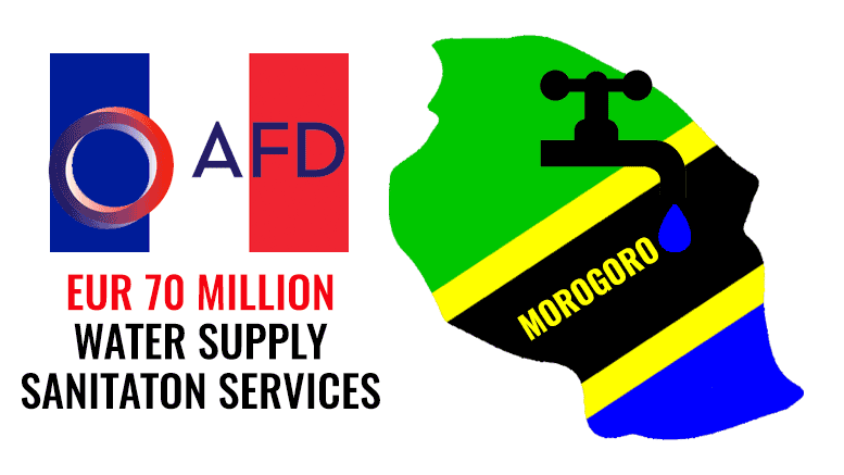 Morogoro water sanitation France loan