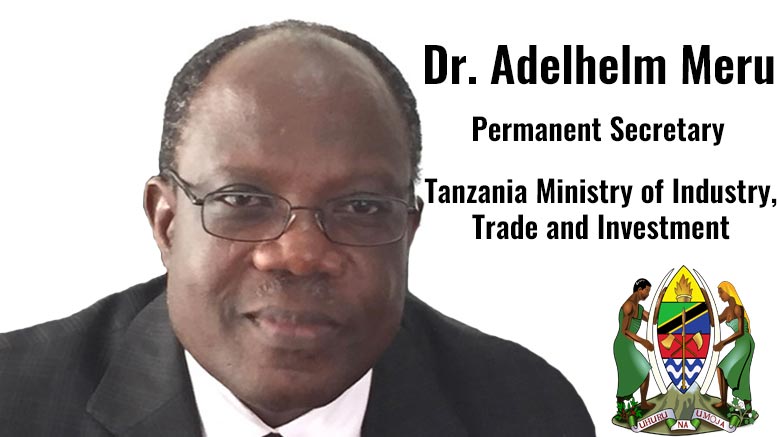 Adelhelm Meru permanent secretary Tanzania ministry industry trade investment