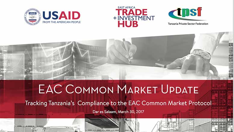 EAC Common Market Update Tanzania