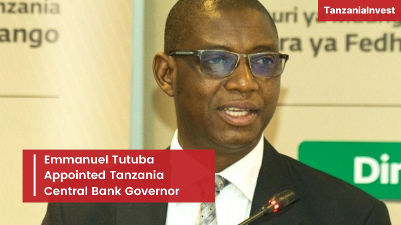 Emmanuel Tutuba Governor Bank of Tanzania