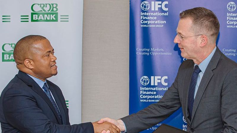 Pimenta of IFC and Nsekela of CRDB