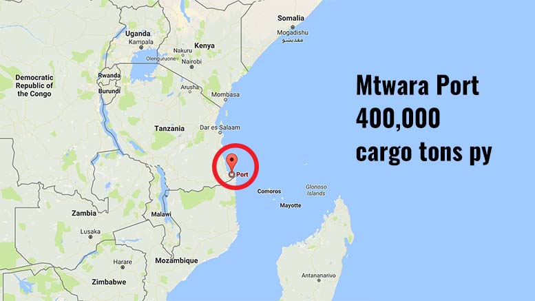 Mtwara Port Map
