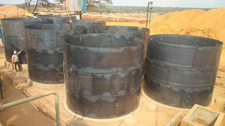 new CIL tanks at Buckreef