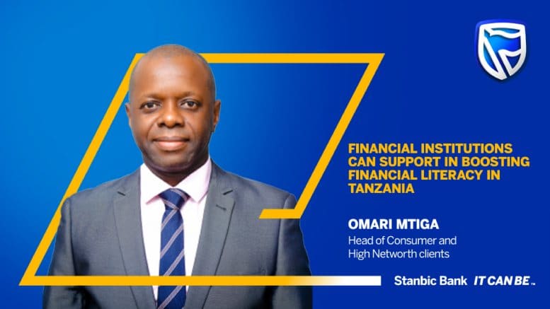 Omari Mtiga Stanbic Tanzania financial literacy