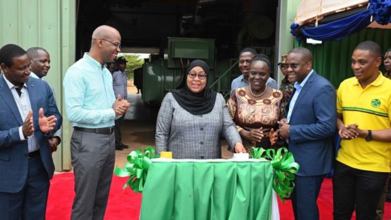 Samia Suluhu Hassan National electricity Grid Kigoma
