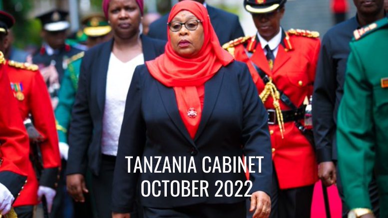 Tanzania Cabinet 2022
