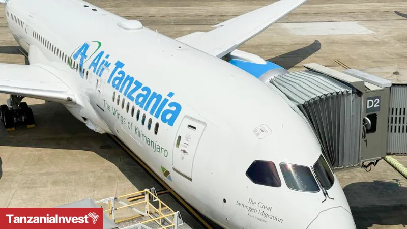 Air Tanzania New Boeing Dreamliner Great Serengeti Migration