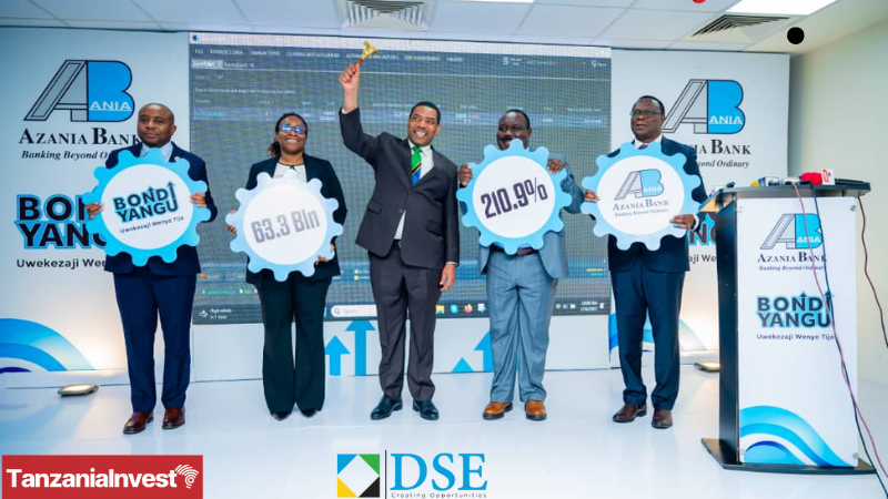 Azania Bank Bondi Yangu Bond listing at DSE