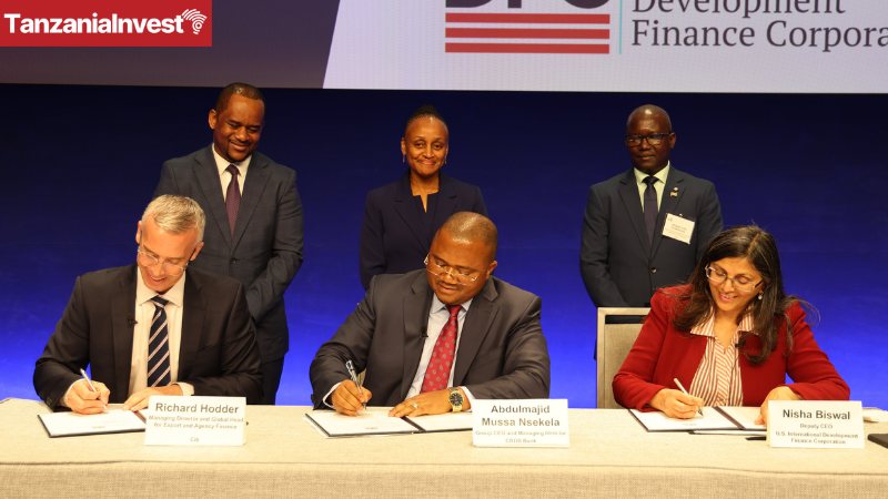 DCF CITI CRDB signing USD 320 million loan for Tanzania SMEs