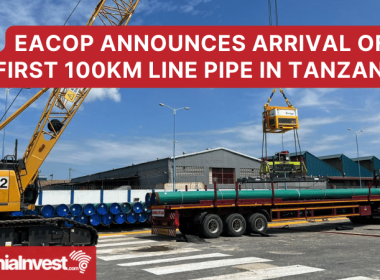 EACOP PIPE ARRIVAL IN TANZANIA