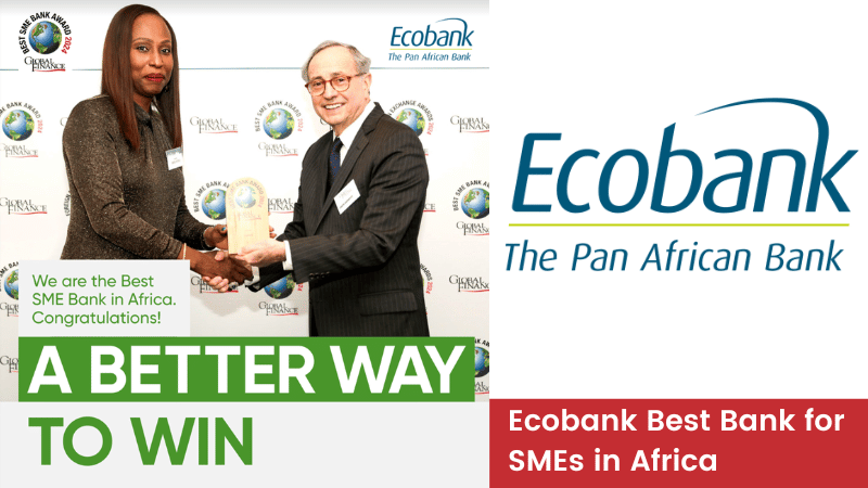 Ecobank Best Bank for SME in Africa in 2024