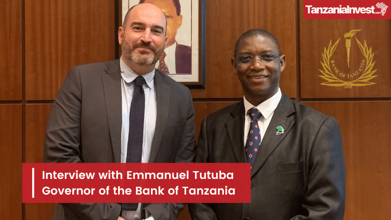Eric Tirabassi interview with Emmanuel Tutuba Governor of the Central Bank of Tanzania