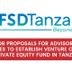 FDST CALL FOR PROPOSAL Private Equity Fund in Tanzania
