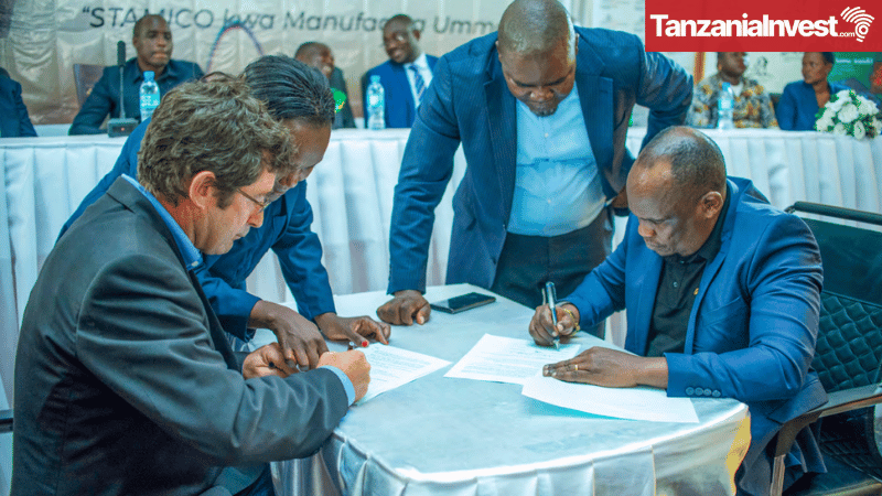 Geita Gold Mine STAMICO drilling agreement