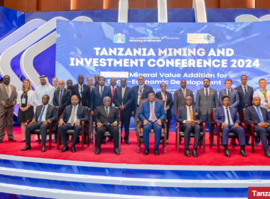 Group photo at the Tanzania Mining Investment Conference 2024