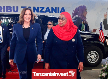 Khamala Harris with Samia Hassan