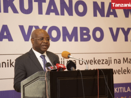 Kitila Mkumbo meeting with media January 2025