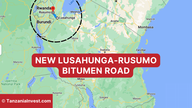 Lusahunga to Rusumo Bitumen Road
