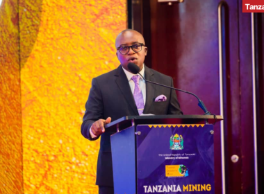 Minister Mavunde at the Tanzania Mining and Investment Conference 2024