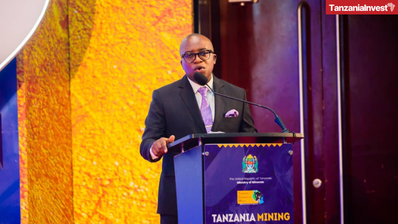 Minister Mavunde at the Tanzania Mining and Investment Conference 2024