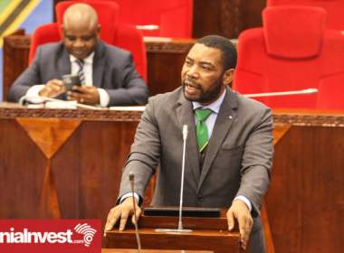 Tanzania Finance Minister Nchemba Presenting the Draft Budget for 2024-2025