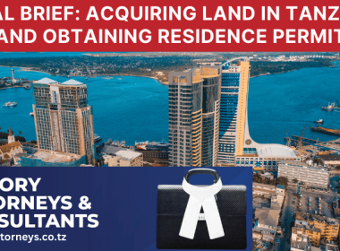 acquiring land and real estate in Tanzania and obtaining C-11 residence permit