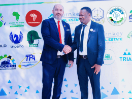 Tanzania Chamber of Commerce, Industry, and Agriculture (TCCIA) MOU partnership TanzaniaInvest Eric Tirabassi Oscar Kissanga