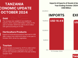 TANZANIA ECONOMIC EXPORTS UPDATE OCTOBER 2024