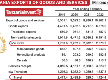 Tanzania Exports Year Ending February 2023