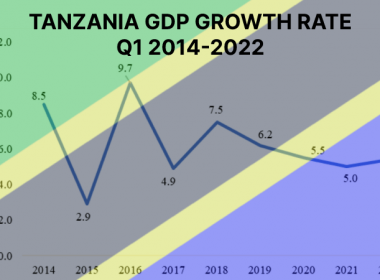 Tanzania GDP Growth Q1 2014-2022