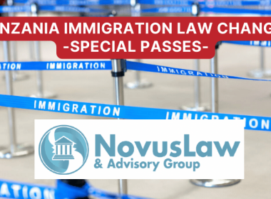 TANZANIA IMMIGRATION LAW: SPECIAL PASSES