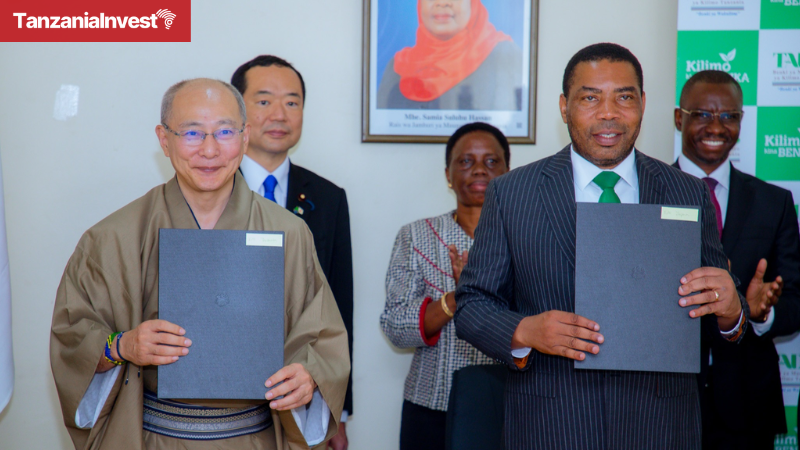 Tanzania Japan Two Step Loan for agriculture signing