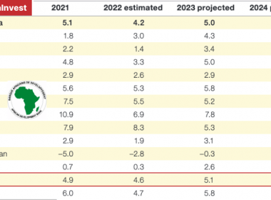 Tanzania Projected GDP 2023-2024 AfDB