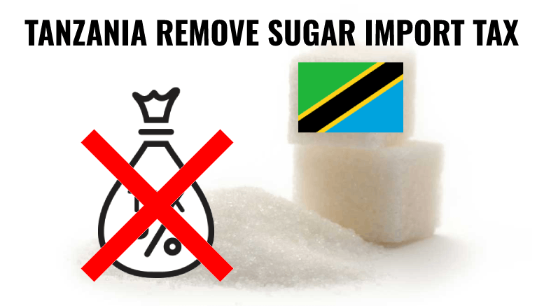 Tanzania Sugar Import Tax Waived