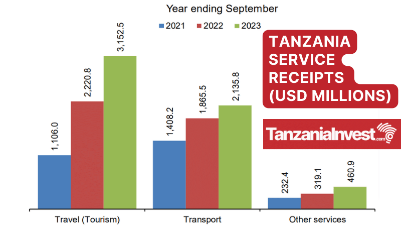 Tanzania Service Receipts September 2023