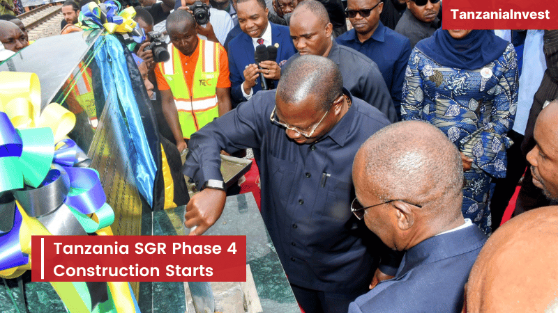 Tanzania SGR Phase 4 Tabora-Isaka Construction Works Start