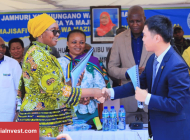 Songea Water Project contract with CCECC