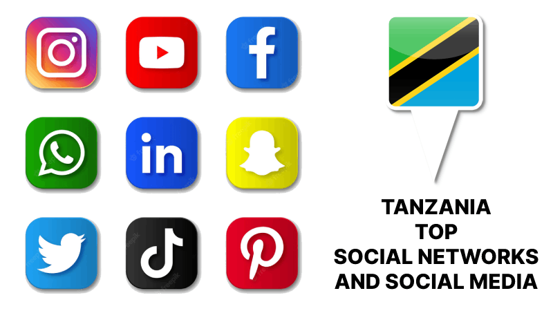 Tanzania top social networks
