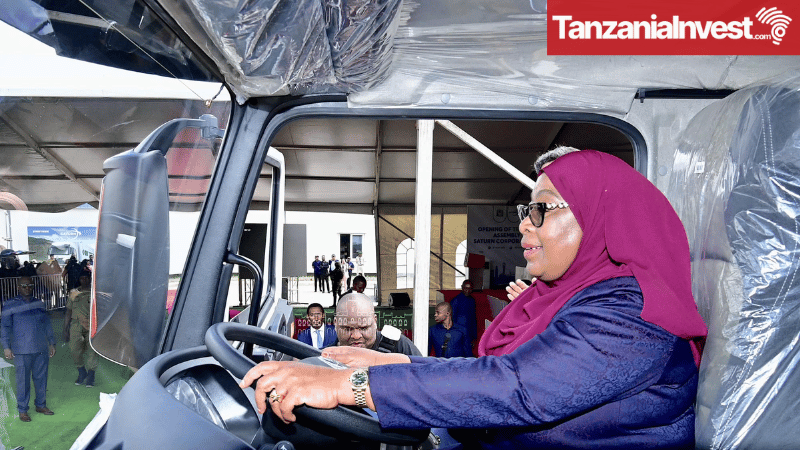 Tanzania truck assembly plant inauguration
