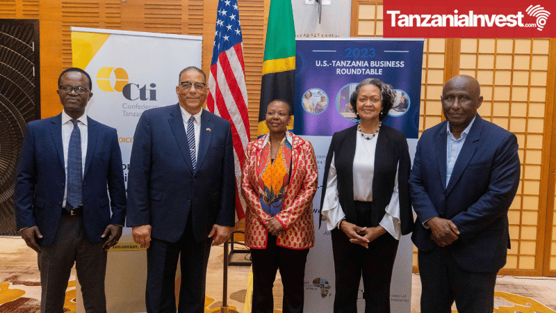 Group photo from the U.S.-Tanzania Business Roundtable 2023