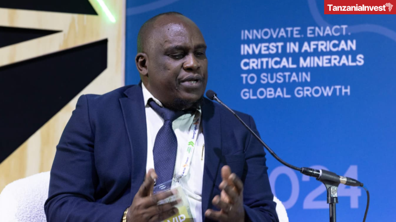 Vincent Mwasse at the African Critical Minerals Summit in South Africa