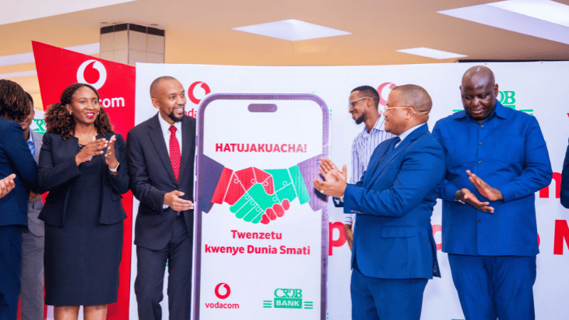 Tanzania Vodacom and CRDB Bank Tanzania Smartphone financing