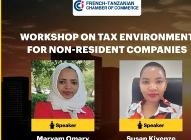French Tanzania Chamber of Commerce Tax workshop for Non Residents poster