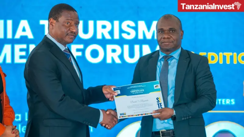 SITE 2024 Tanzania Toursim Investment Forum Daudi Riganda TIC