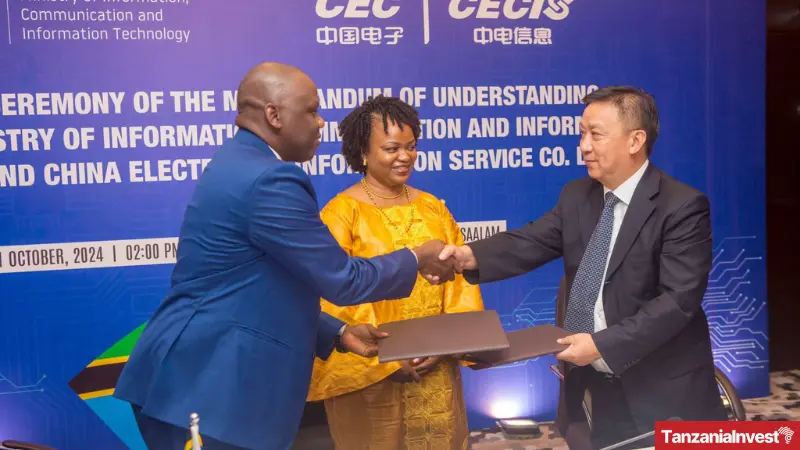 Tanzania signing with CESIS for ICT Sector